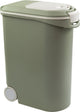 Curver voedselcontainer hond kat - voercontainer - luchtdicht - met handvat - misty green - 54l