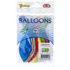 Ballon metallic 35 cm assorti | 5 stuks