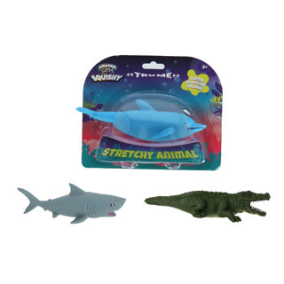 Amazing cool stretchy haai, dolfijn of krokodil assorti | 6 stuks