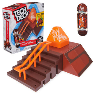 Tech deck x-connect pyramid shredder 2.0 playset | 2 stuks