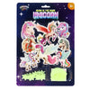 Amazing cool unicorn glow in the dark set | 6 stuks
