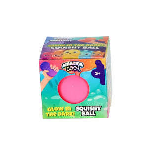 Amazing cool squishy bal glow in the dark assorti kleuren | 12 stuks