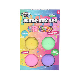 Amazing cool slime mix set 11 delig | 3 stuks