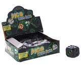 Dobbelstenen 4x4x4cm met licht | 12 stuks - afbeelding 1