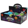Amazing cool stuiterbal glitter met lampje 10 cm assorti | 6 stuks