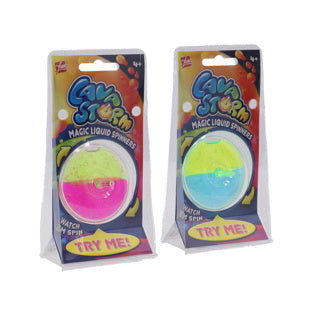 Magic liquid lava spinners assorti | 12 stuks