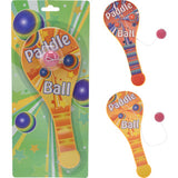 Paddle bat bal spel 25cm 2 assorti | 4 stuks - afbeelding 1