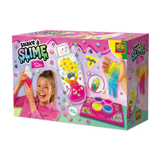 Ses creative shake-a-slime slijm - juicy studio met shakebeker - voor meisjes vanaf 5 jaar - glutenvrij - schoencadeautjes sinterklaas