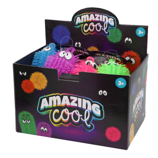 Amazing cool puffer worm 15 cm assorti | 18 stuks