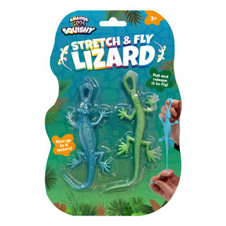 Amazing cool stretch en schiet hagedis 2 stuks fidget | 6 stuks