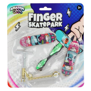 Amazing cool vinger skateboard, step, waveb. ass. | 6 stuks