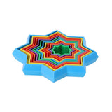 Fidget magic star 3d assorti | 5 stuks - afbeelding 2