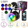 Partyfun lights disco licht caleidescoop led multi col