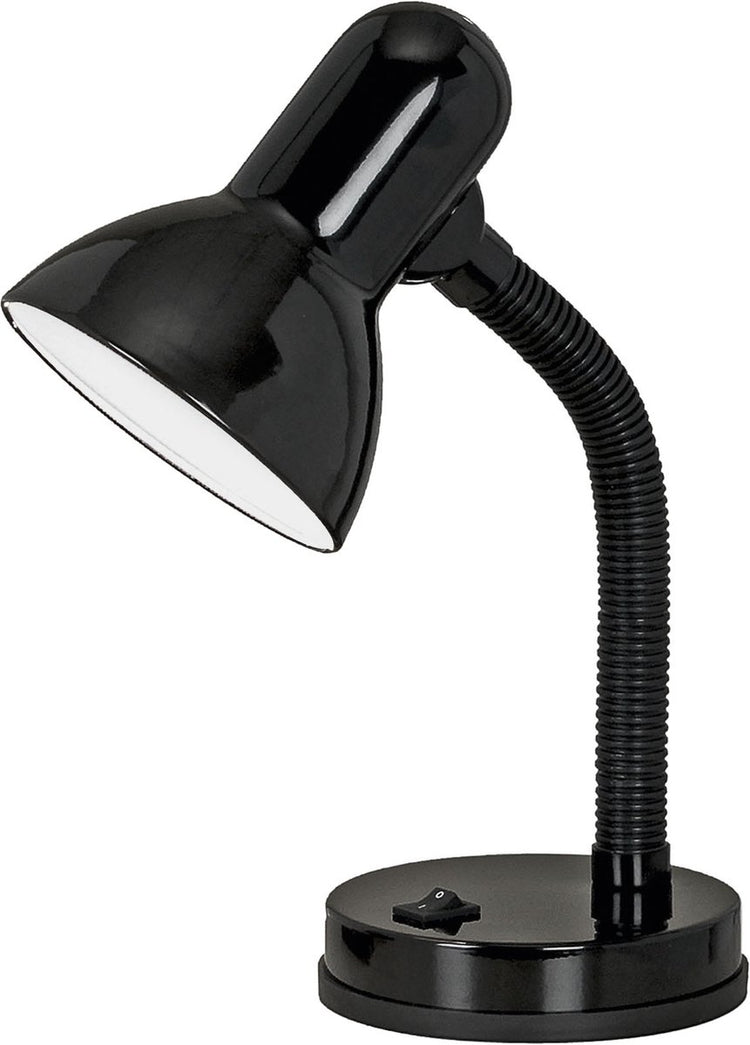Eglo basic tafellamp bureaulamp - e27(excl) - 30 cm - zwart