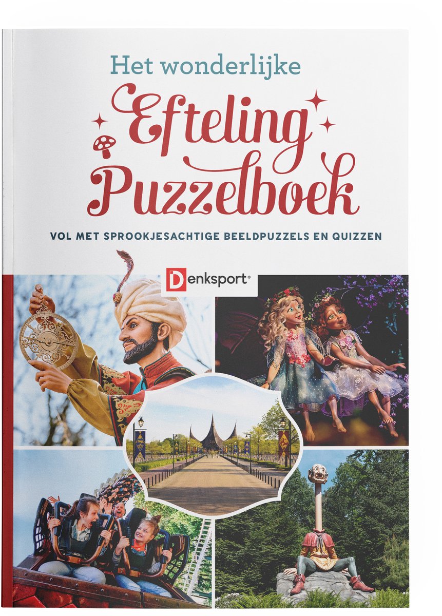 Denksport het wonderlijke efteling puzzelboek