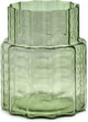Serax - ruben deriemaeker waves - vaas - transparant groen - 18 ø - h 21cm - 1,88kg