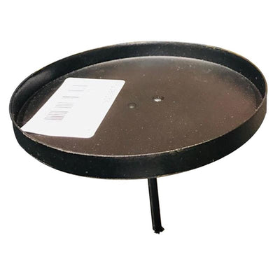 Hbx natural living kandelaar op pin 2 stuks ø8,5xh8,2cm