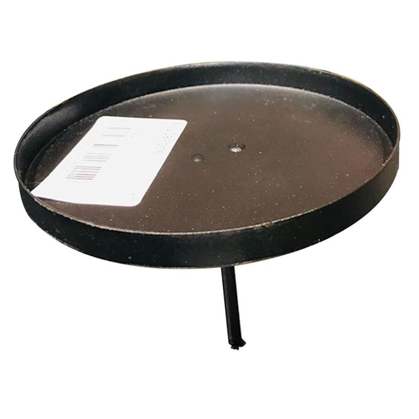 Hbx natural living kandelaar op pin voor stompkaars 2 stuks ø8,5xh8,2cm zwart