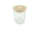 Hbx natural living vaas arranging ø9,2xh7,5cm helder