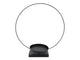 Hbx natural living kandelaar met opmaakring ø35xh39cm