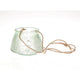 Hbx natural living hangende vaas lines ø11xh15cm groen