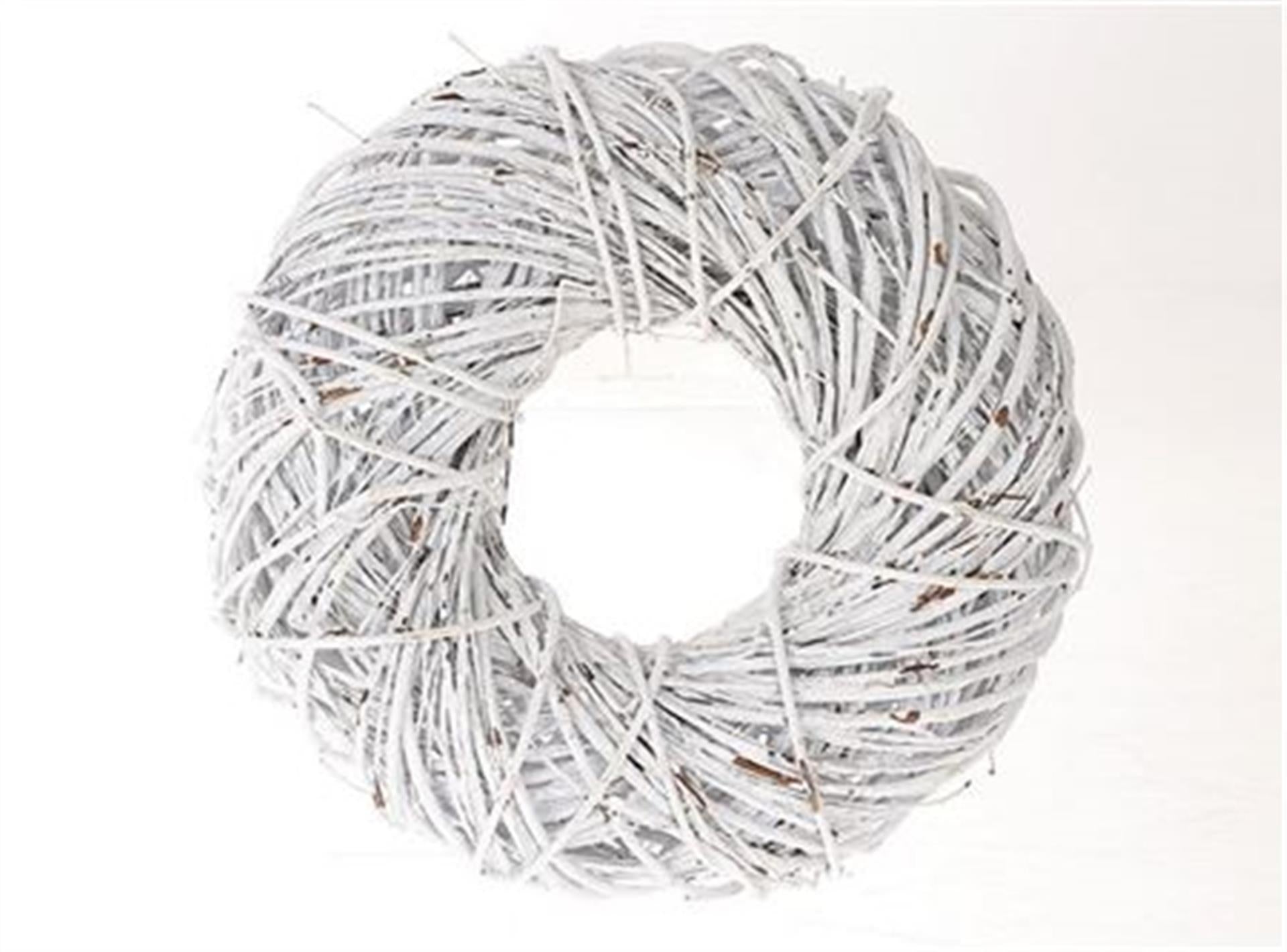 Hbx natural living krans twister d-50 white wash