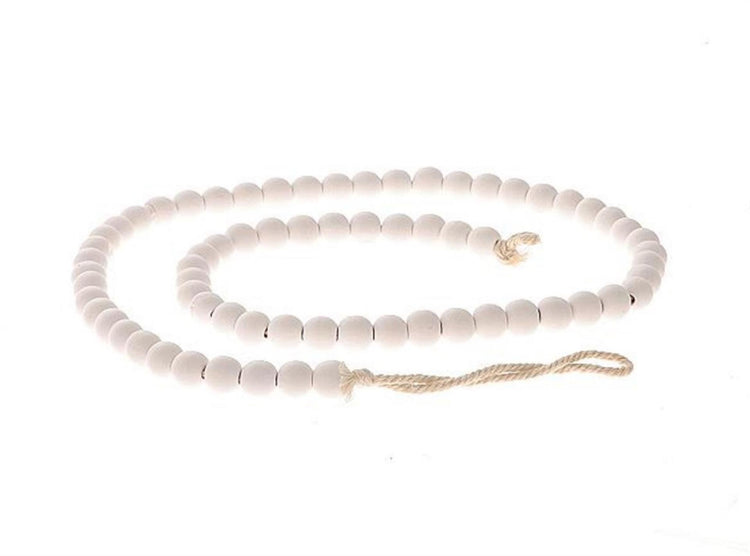 Hbx natural living woonketting hout l 1 meter wit