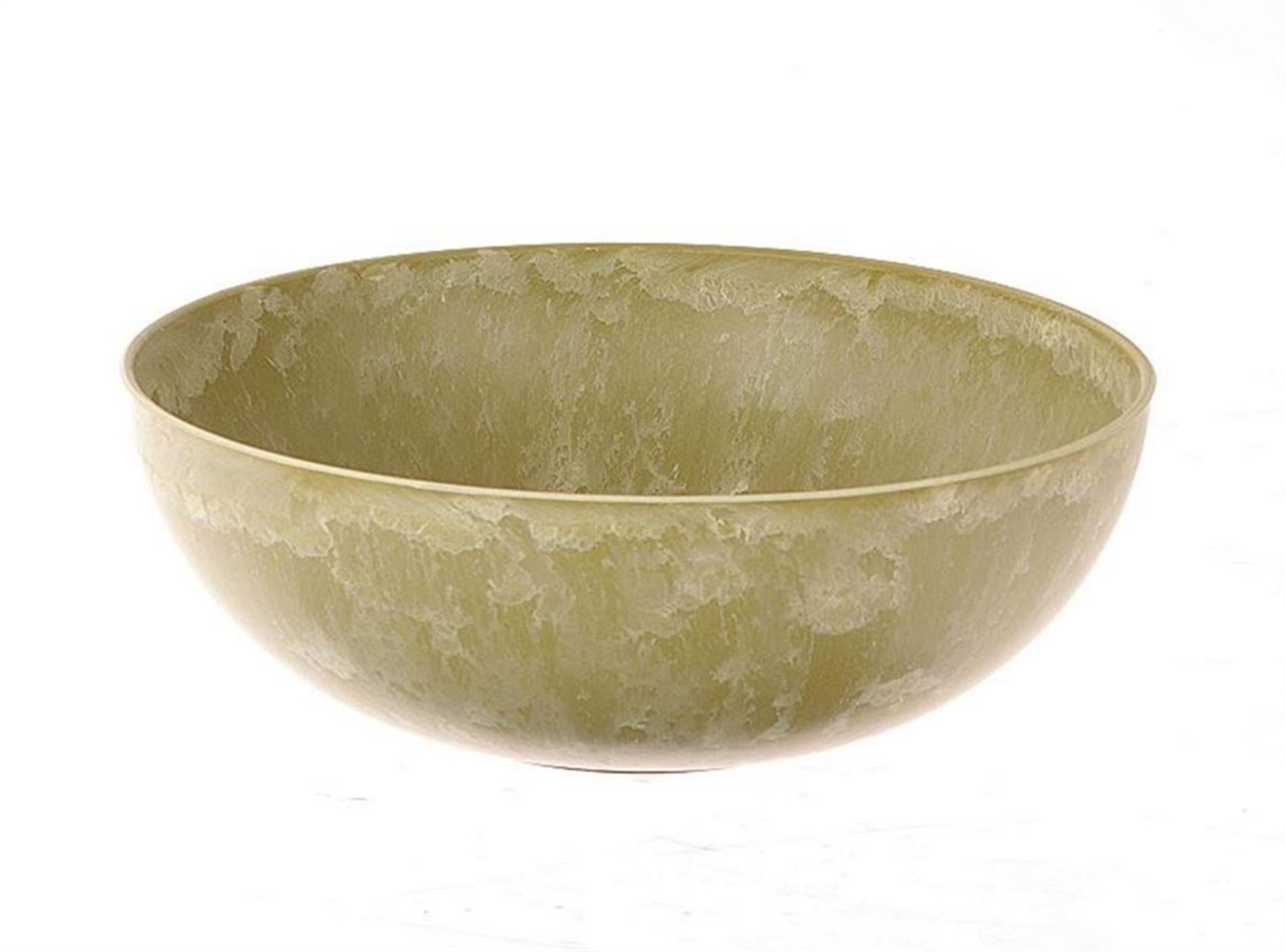 Hbx natural living schaal melamine dia25cm groen