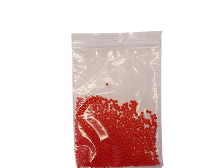 Hbx natural living deco waterparels rood zakje a 15gr