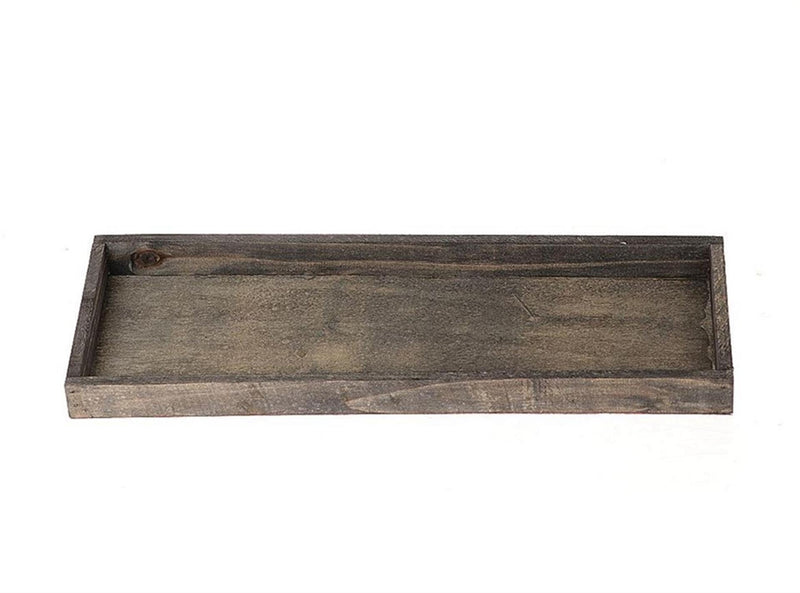 Hbx natural living dienblad firmiana 20x60cm zwart