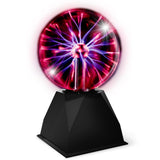 Partyfun lights partyfunlights - plasma bol lamp - reageert op aanraking - reageert op geluid - incl. adapter - afbeelding 1