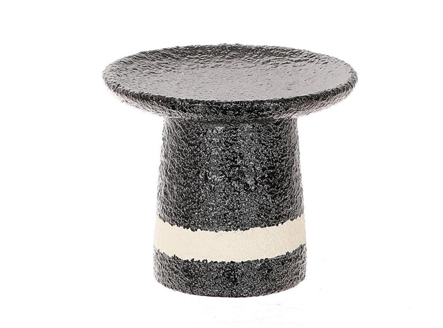 Hbx natural living kandelaar voor stompkaars dia12x10,5cm