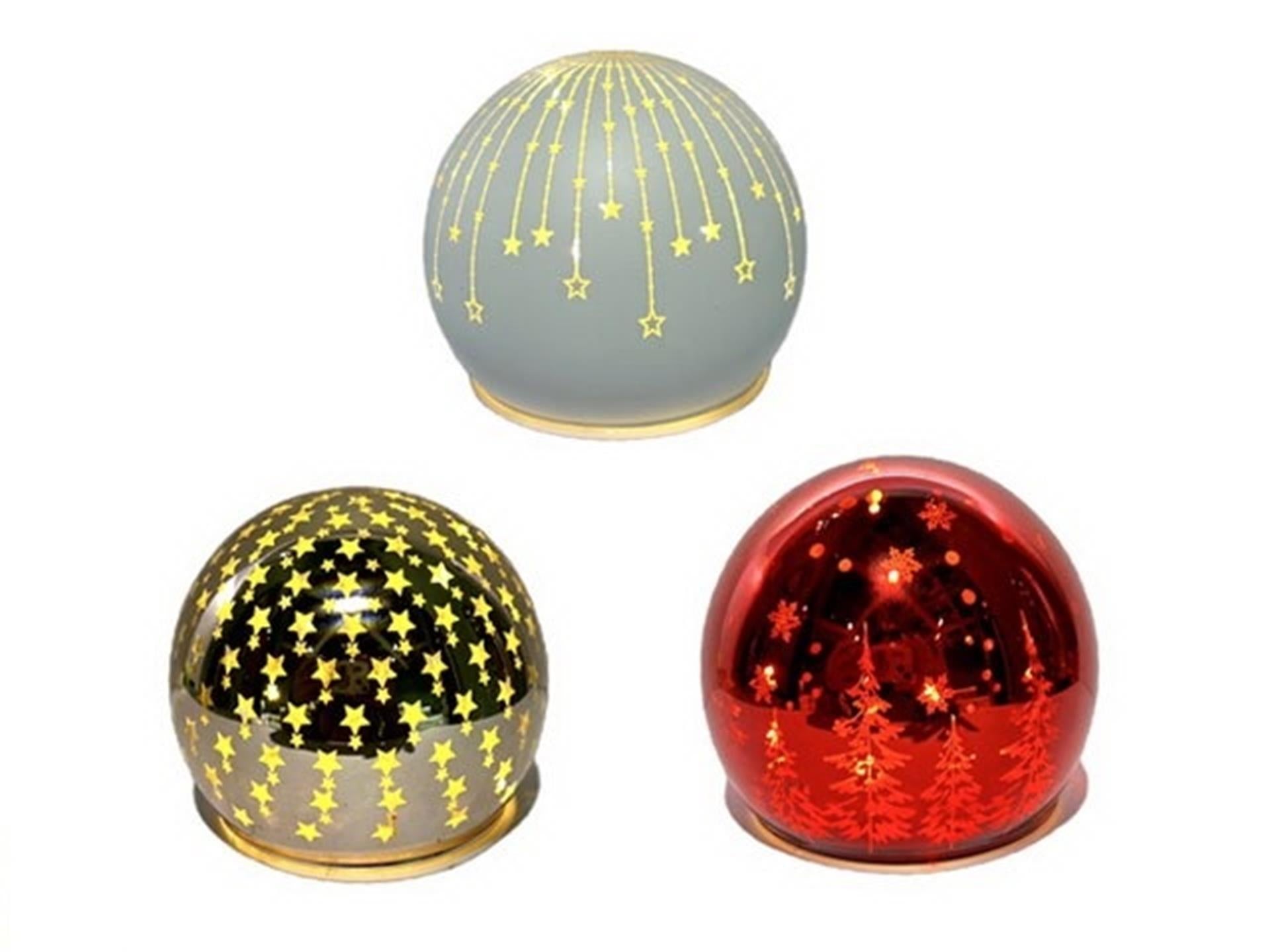 Hbx natural living tafellamp dome galaxy led dia12x11cm