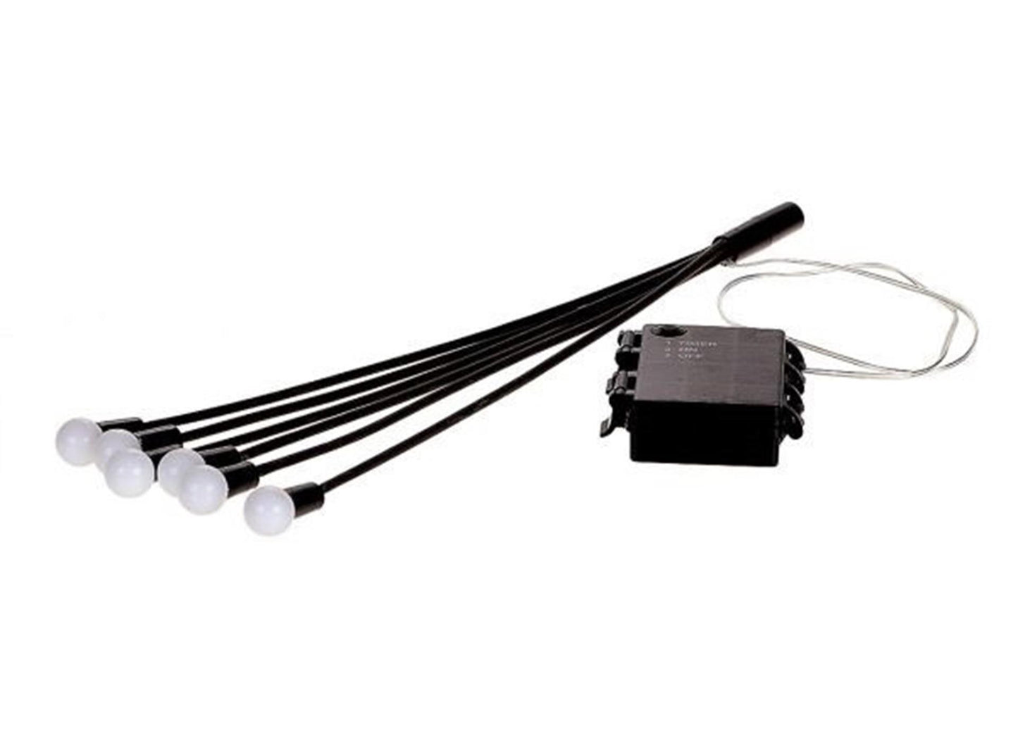 Hbx natural living kerstverlichting led firefly 2 stuks