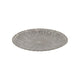 Hbx natural living onderbord melamine ribbel dia33cm bruin