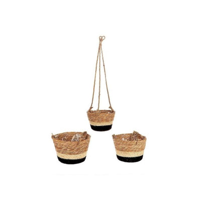 Hbx natural living hbx natrural living hanger makka set a 3 ø14xh10 ø16xh11 ø18xh13cm