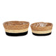 Hbx natural living hbx natrural living plantenmand makka set a 2 23x15x11cm 26x18x12cm