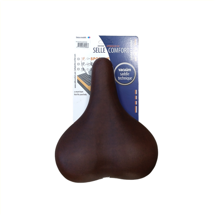 Selle comfort zadel active, bruin