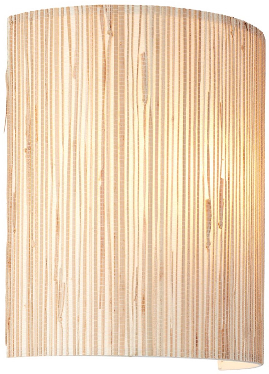 Brilliant wimea - wandlamp - e27 max 1x40w - nature