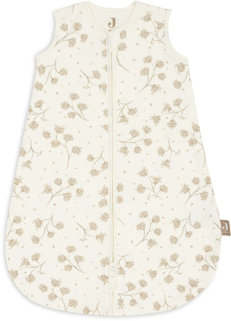 Jollein newborn slaapzak baby mouwloos 60cm - jersey - leafy dreams