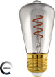 Eglo led lamp - e27 - ø 4,8 cm - st48 - smoke - 2000k - dimbaar