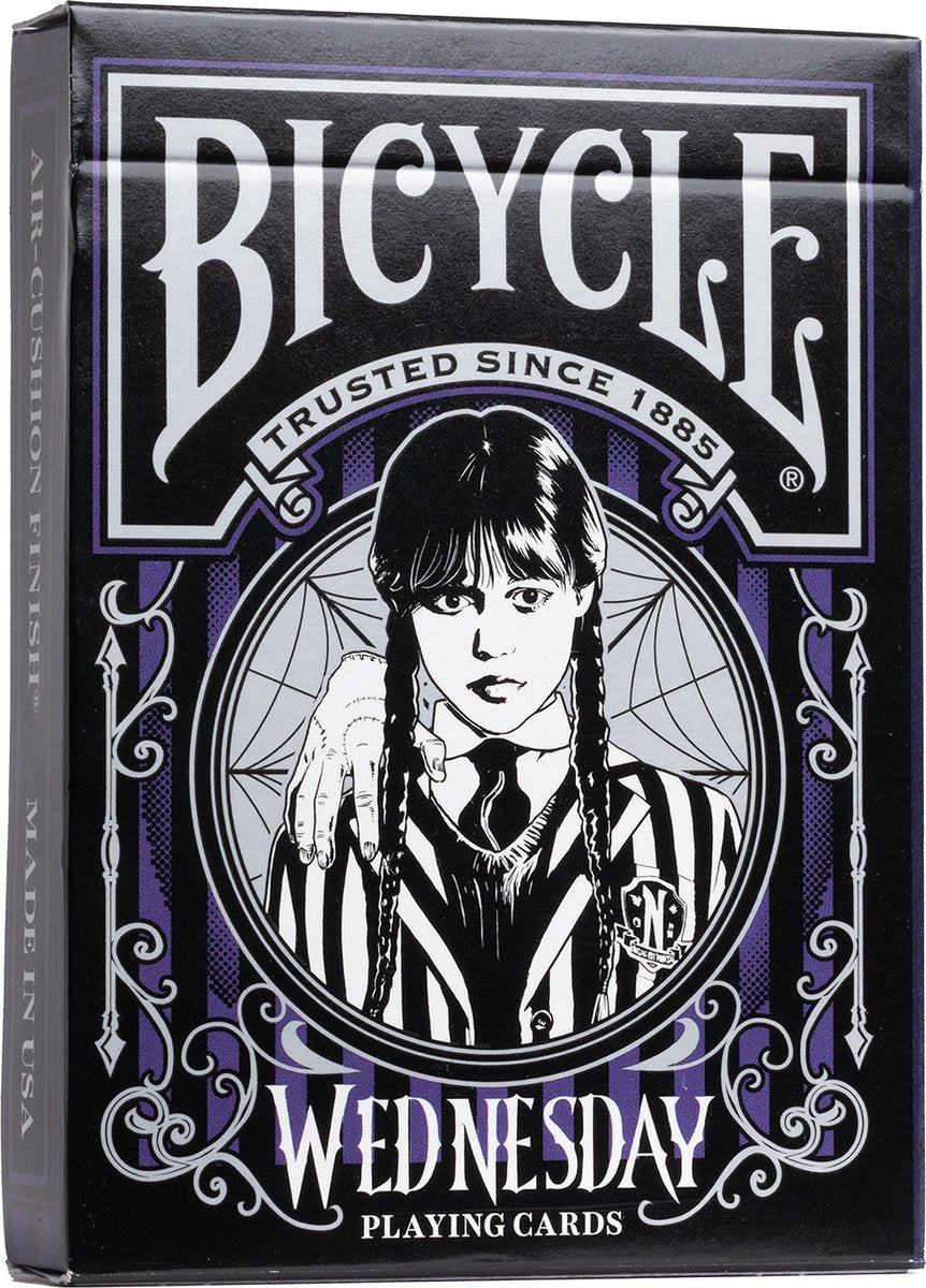 Bicycle wednesday - a netflix series - premium speelkaarten - poker - official licensed - collectible