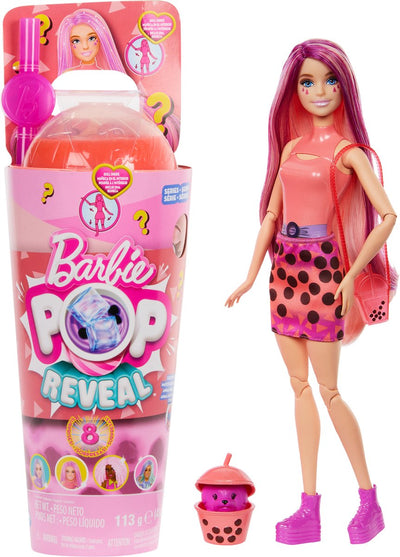 Barbie reveal - bubbethee pop - mango mochi