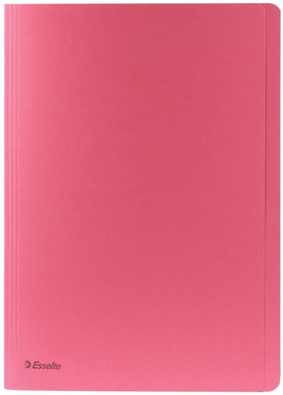 Esselte 100x dossiermap roze formaat a4