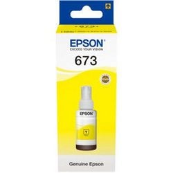 Inktcartridge epson c13t67344a t6734 geel