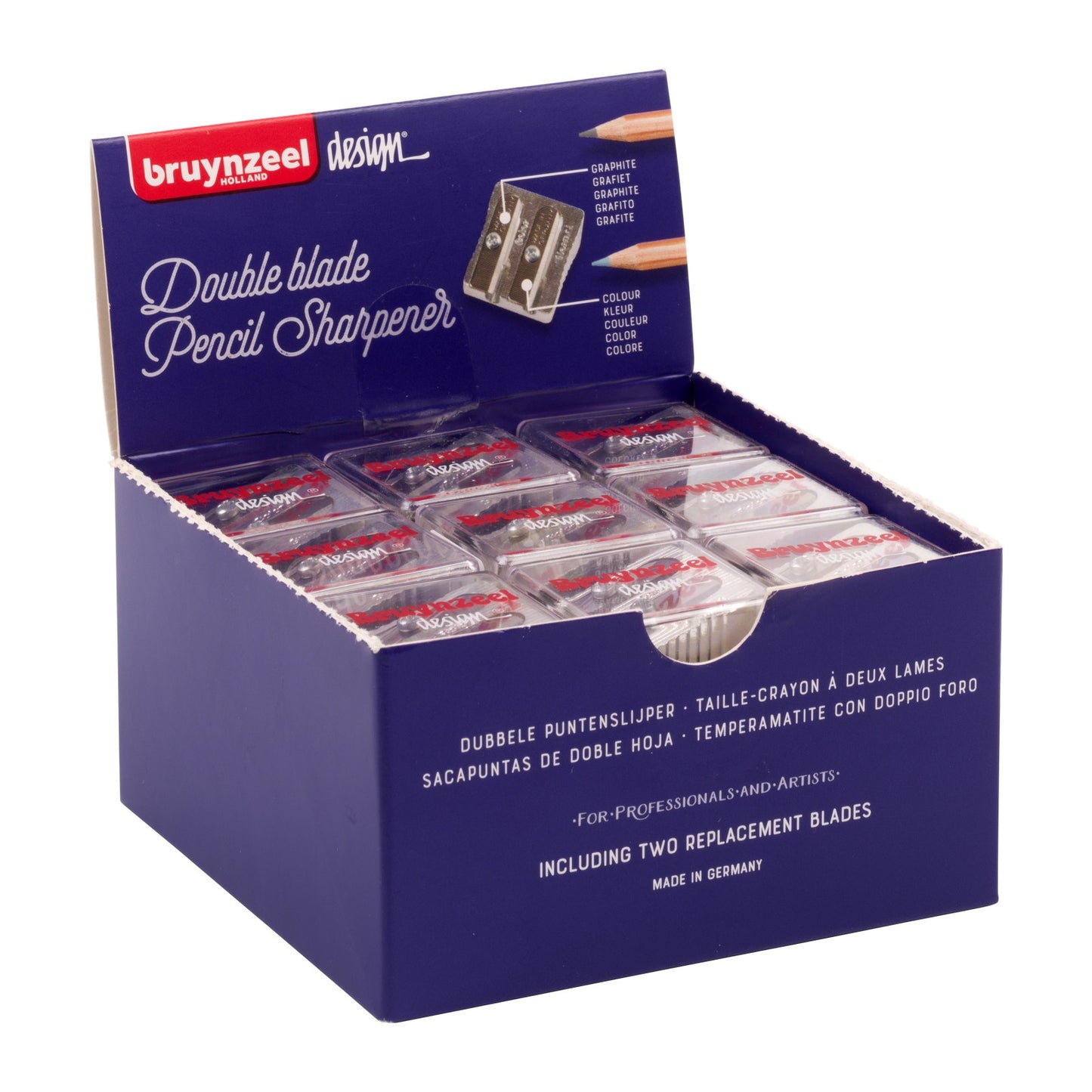 Bruynzeel puntenslijper dubbel