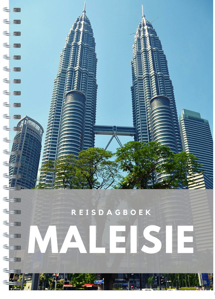 Merkloos sans marque reisdagboek maleisië - schrijf je eigen reisboek