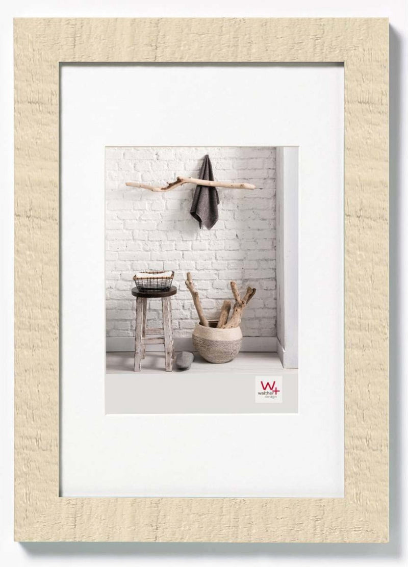 Walther home - houten lijst - fotoformaat 24x30 cm - crème wit