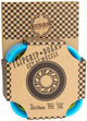 Nijdam flip grip board wielen - 60 x 39 mm - 4st - blauw geel