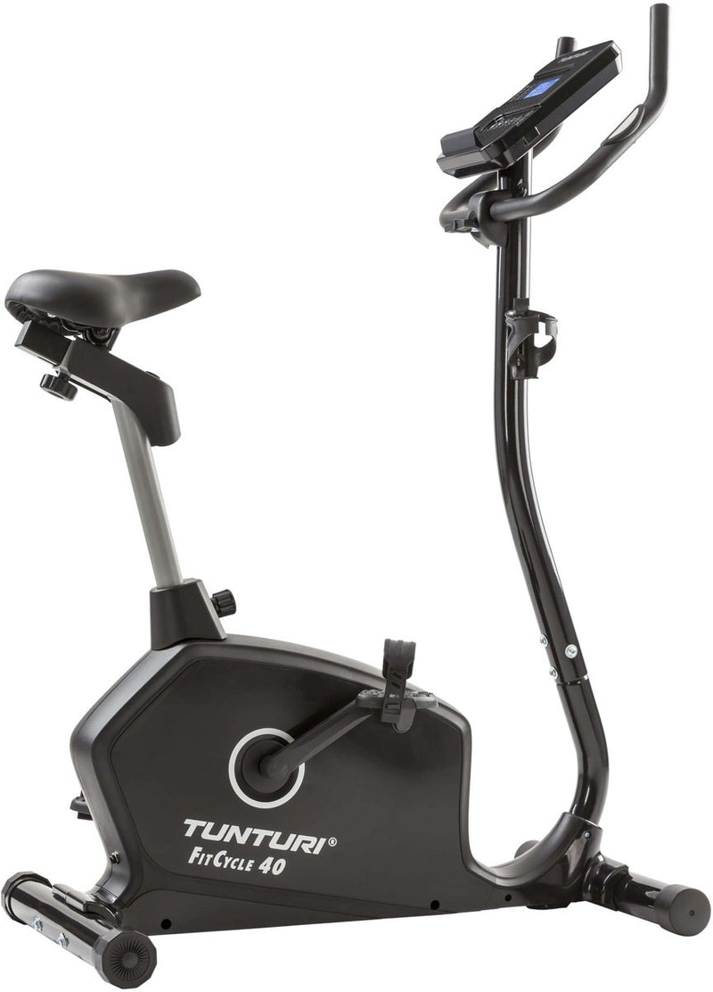 Tunturi hometrainer fitcycle 40i - hometrainer fiets - thuis fitnessfiets - bluetooth - 16 weerstandsniveaus - 23 programma's - hartslagsensoren - incl. gratis app